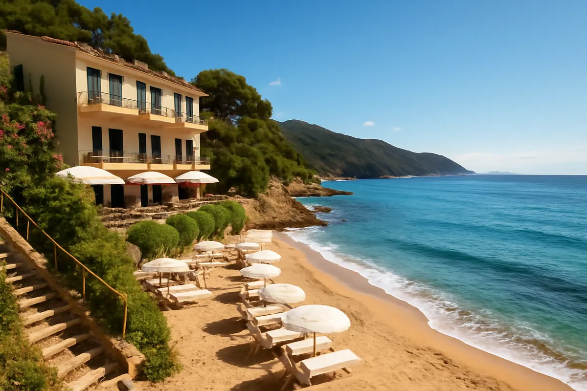 Hotel con accesso privato alla spiaggia dell’Elba: la soluzione che non tutti conoscono