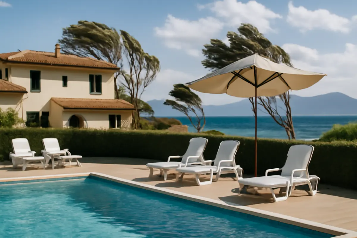 Residence con piscina vicino al litorale elbano: relax assicurato anche nei giorni ventosi