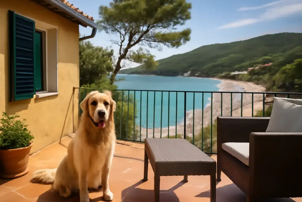 Alloggi pet friendly vicino alle spiagge dell’Elba: dove soggiornare senza rinunciare al tuo amico a quattro zampe